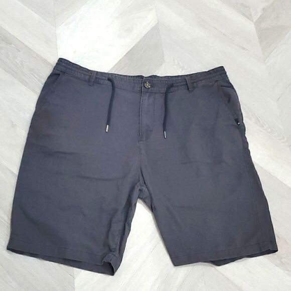 QuikSilver Mens Charcoal Grey Linen Shirts, Size 38 - Picture 1 of 7